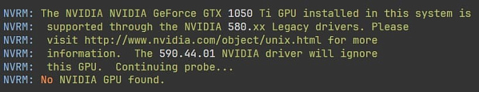 Бета-драйвер NVIDIA 590.44.01 для Linux лишается поддержки возрастных видеокарт Бета-драйвер NVIDIA 590.44.01 для Linux лишается поддержки возрастных видеокарт