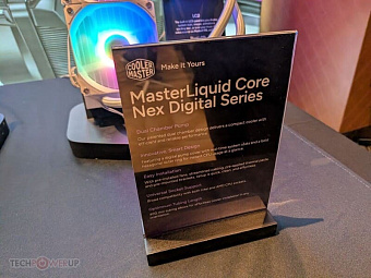 CES 2026: Cooler Master показала СЖО серий MasterLiquid Atmos II Stealth, Core Nex Digital и Core LCD
