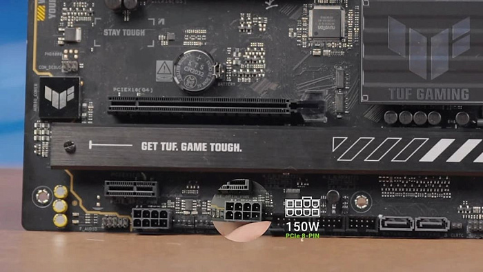 ASUS модернизировала разъём PCI Express для подачи до 250 Вт мощности