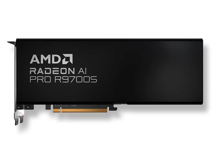 Radeon AI PRO R9700S и R9600D &ndash; новые видеокарты AMD с пассивным охлаждением