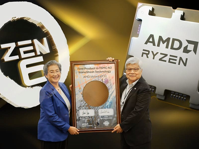 Процессоры AMD Ryzen на Zen 6 будут основаны на техпроцессах N2P и N3P от TSMC