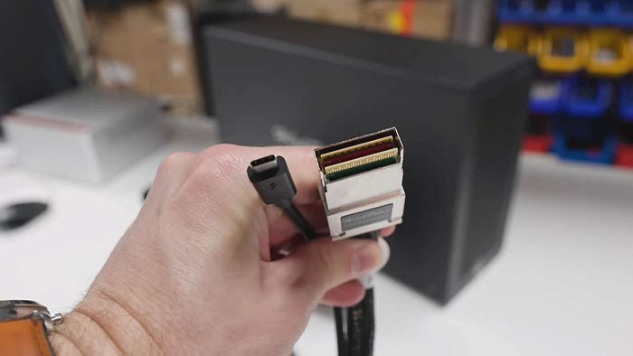 Разъём CopprLink не ограничивает работу внешней видеокарты GeForce RTX 5090