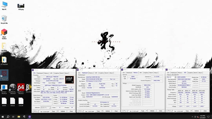 Модули памяти iGame Shadow II DDR5-9600 без проблем работают с Ryzen 7 9800X3D