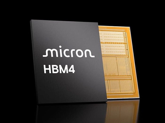12-слойная HBM4 от Micron обеспечивает пропускную способность 2.8 Тбайта/с