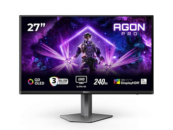 AOC показала сразу пять мониторов AGON PRO на матрице QD-OLED