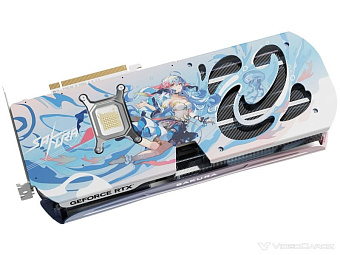 Yeston GeForce RTX 5080 Sakura и Sakura Atlantis получили принты с аниме-девочками