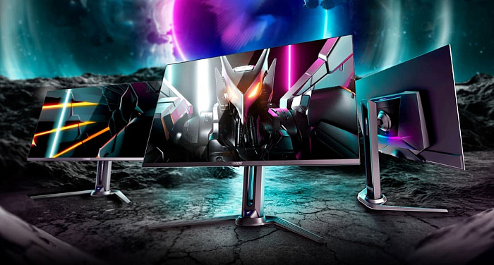 GIGABYTE и MSI показали мониторы на QD-OLED с разрешением Quad HD и частотой 500 Hz
