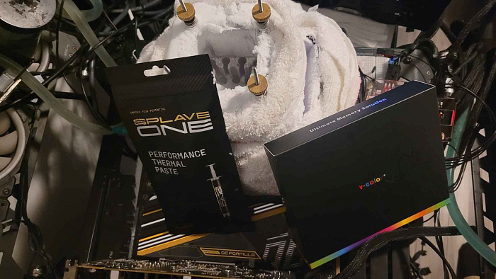 Память V-COLOR Manta Xfinity RGB установила новый рекорд разгона DDR5-12350