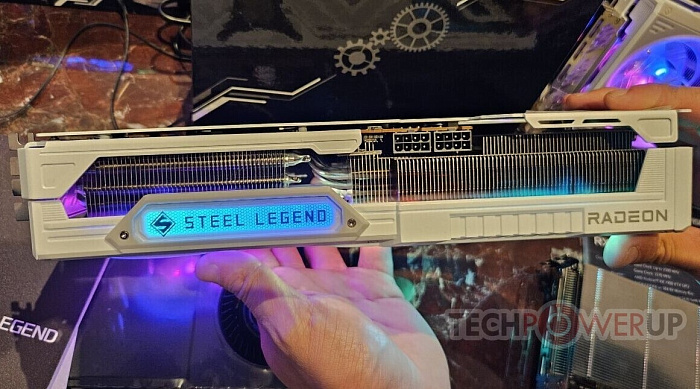 ASRock Radeon RX 9070 XT Steel Legend получила разъем 12V-2x6