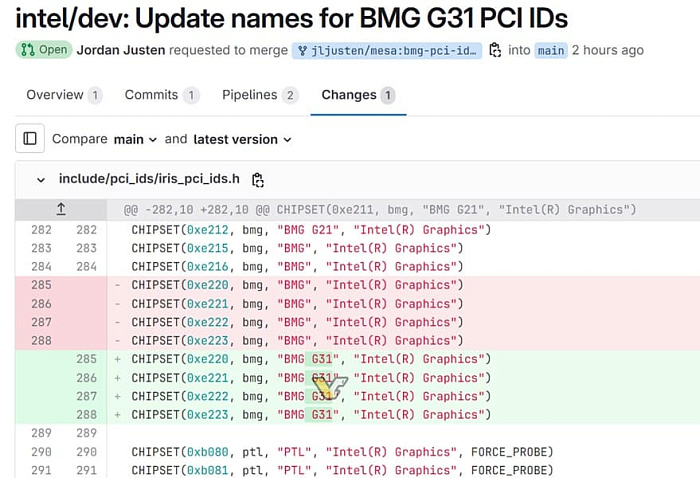 Intel официально подтвердила работу над флагманским GPU BMG-G31