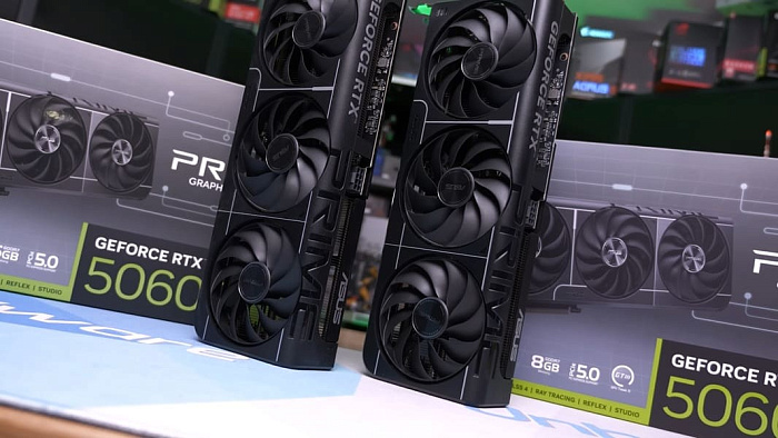 Подробный обзор GeForce RTX 5060 Ti 8GB подтверждает тотальный недостаток памяти