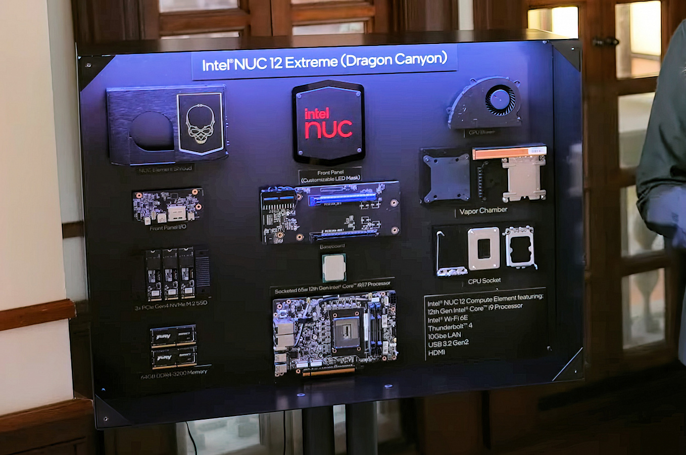 CES 2022: Intel показала внутренности мини-ПК NUC 12 Extreme поколения  Dragon Canyon — i2HARD