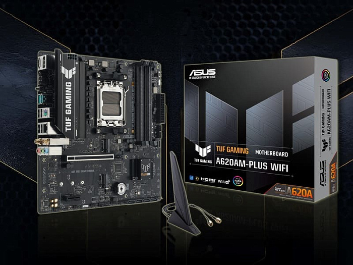 ASUS выпустила шесть материнских плат на основе бюджетного чипсета AMD A620A