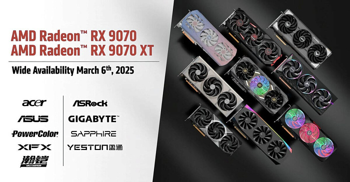 AMD разделила партнёров по группам, предоставляя им разное количество GPU