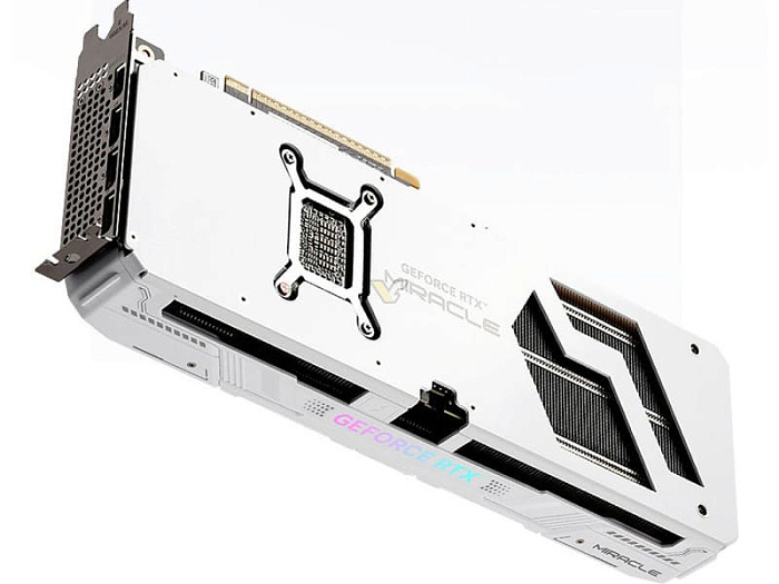 EMTEK выпустила белую видеокарту GeForce RTX 5070 Miracle White