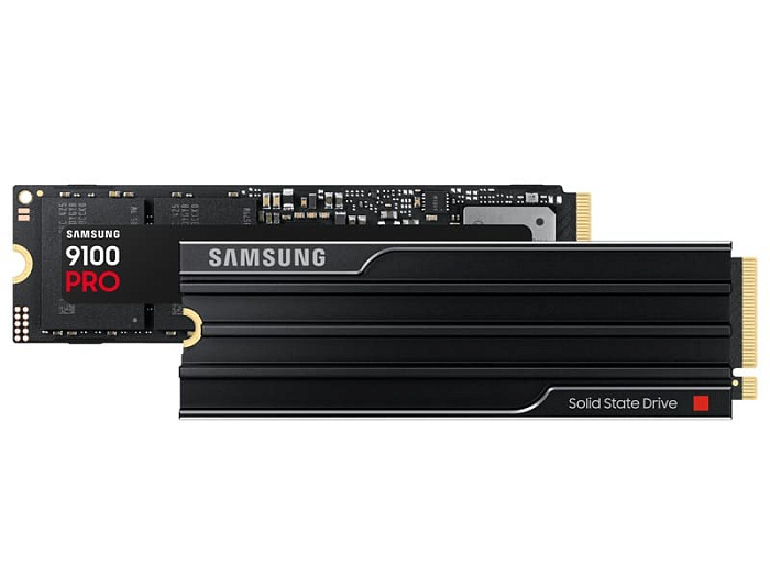 Samsung запустила свой премиальный твердотельный накопитель 9100 PRO