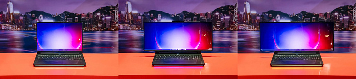 CES 2026: Lenovo показала концептуальный ноутбук с раздвижным OLED-дисплеем