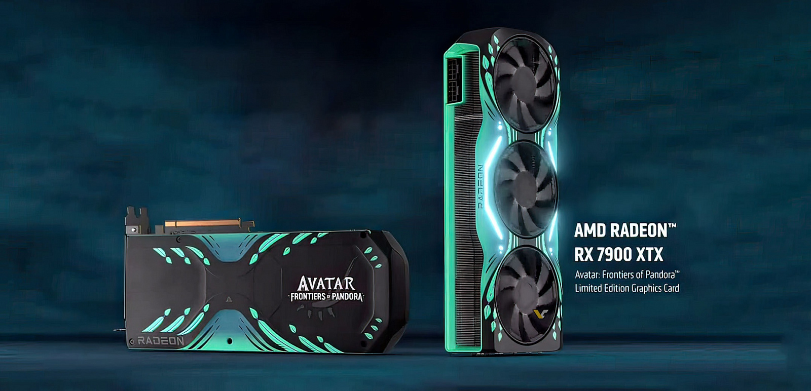 AMD Radeon RX 7900 XTX Avatar: Frontiers of Pandora получила краску,  реагирующую на температуру — i2HARD