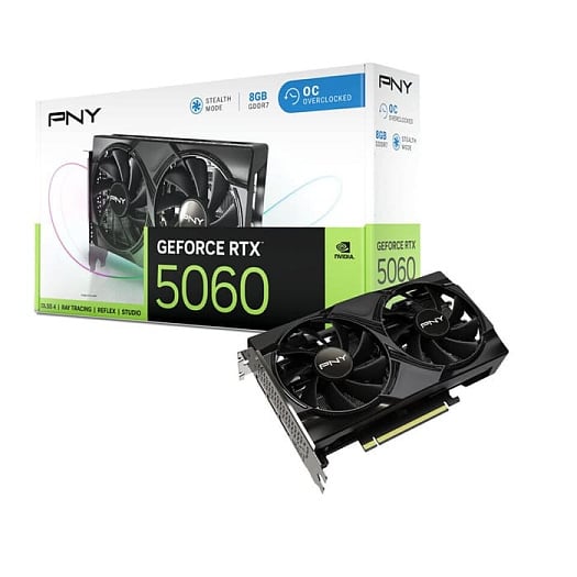 Рассматриваем модельный ряд показанных видеокарт GeForce RTX 5060/Ti