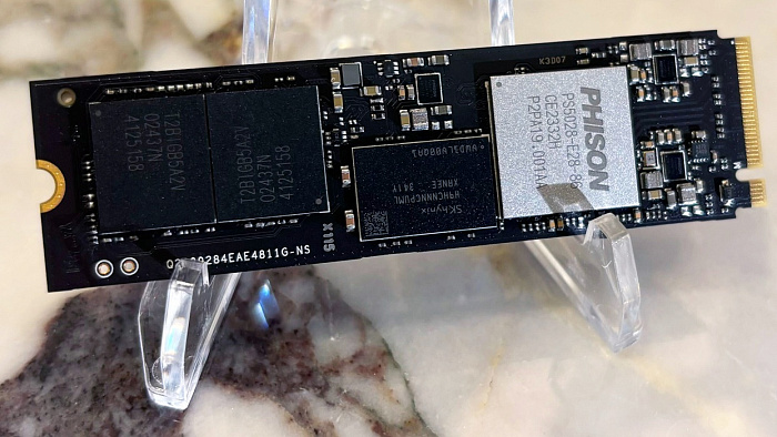 Phison показала свой лучший контроллер PS5028-E28 для SSD PCIe 5.0