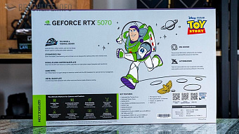 Подробно рассматриваем уникальную видеокарту MSI RTX 5070 Gaming Trio Toy Story Edition