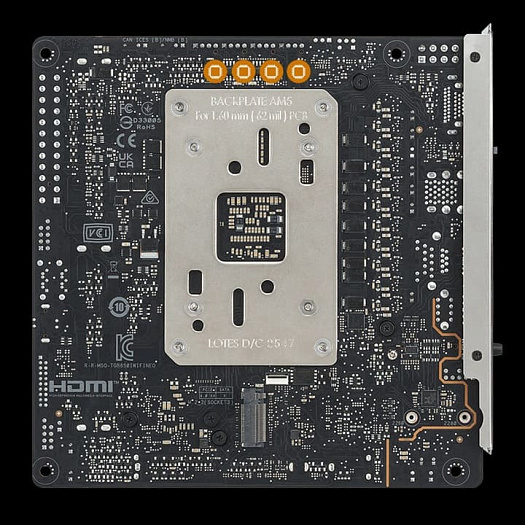 ASUS выпустила плату TUF Gaming B850I WiFi NEO с форм-фактором Mini-ITX для AMD AM5