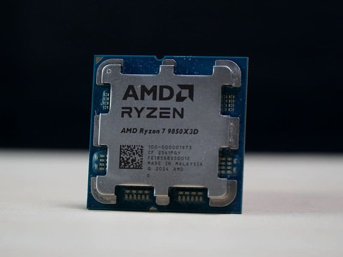 Один из первых экземпляров AMD Ryzen 7 9850X3D выходит из строя