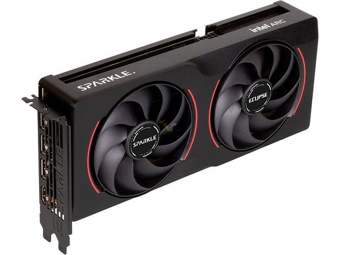 SPARKLE представила Arc B570 Eclipse с чёрным дизайном и двумя вентиляторами