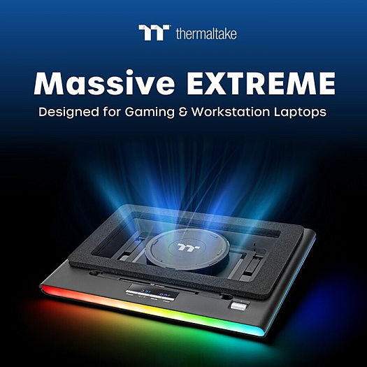 Thermaltake показала охлаждение для ноутбуков Massive EXTREME  