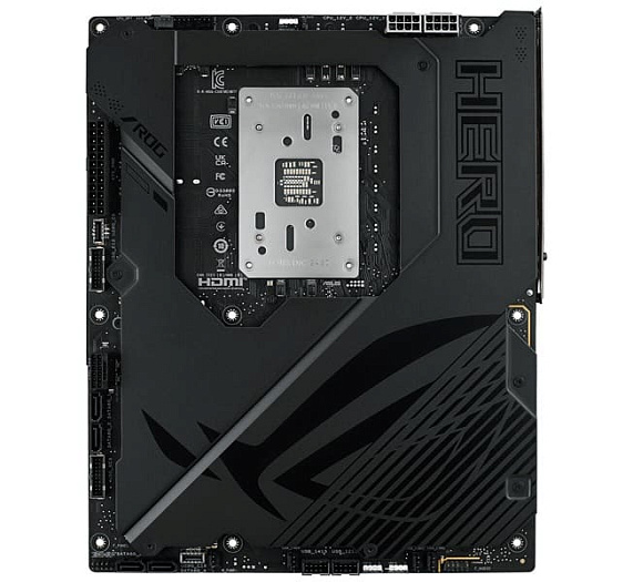 ASUS представила плату ROG Crosshair X870E Hero BTF со скрытыми разъёмами