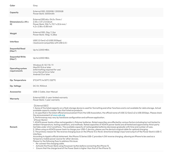 ADATA объединила SSD и повербанк в устройство SR800, предназначенное для смартфонов ADATA объединила SSD и повербанк в устройство SR800, предназначенное для смартфонов