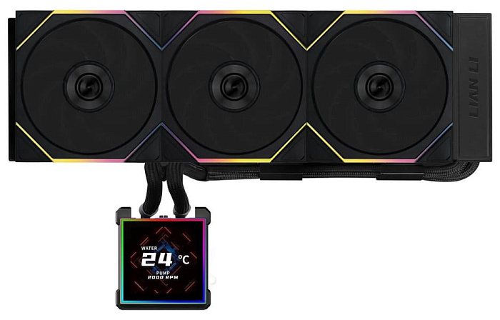 Готовые СЖО Lian Li HydroShift II LCD-S получили квадратный дисплей Готовые СЖО Lian Li HydroShift II LCD-S получили квадратный дисплей