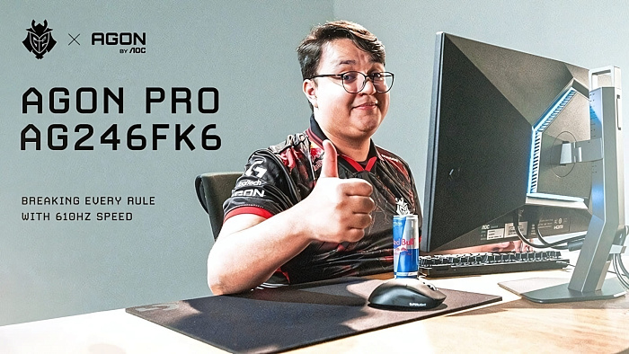 AGON выпустила монитор PRO CS24A с уникальным дизайном, вдохновлённым Counter-Strike 2