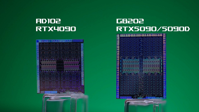 Рассматриваем кристалл GB202 от RTX 5090 крупным планом