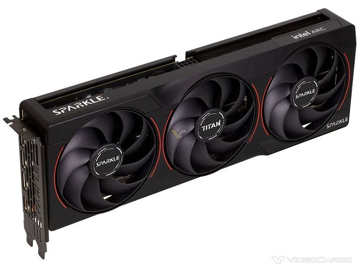 SPARKLE выпустила чёрную видеокарту Arc B580 TITAN NOX Edition