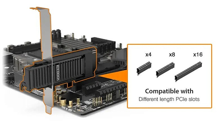 Icy Dock выпустила адаптер ExpressSlot Core MB305M4P-B для быстрой замены SSD M.2
