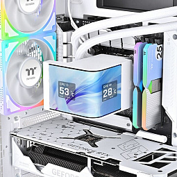 Готовая СЖО Thermaltake MAGCurve 360 Ultra оснащается изогнутым AMOLED-дисплеем