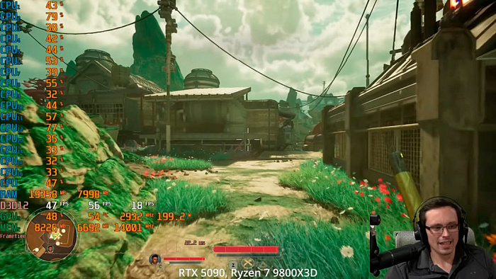 The Outer Worlds 2 не выдаёт 60 FPS при включении RT на Ryzen 7 9800X3D и RTX 5090 The Outer Worlds 2 не выдаёт 60 FPS при включении RT на Ryzen 7 9800X3D и RTX 5090