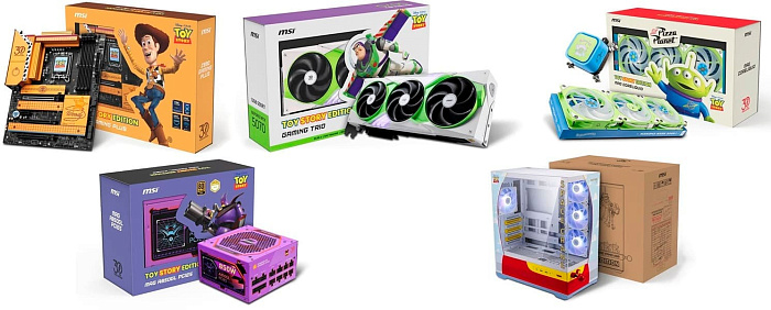 MSI MAG PANO Toy Story Edition – готовый ПК с компонентами в стиле "Истории игрушек"