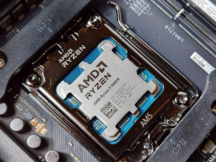 AMD Ryzen 5 9600X ожил после прошивки платы ASRock до AGESA 1.3.0.0a