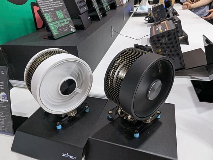 COMPUTEX: кулеры Zalman ZET напоминают турбины самолёта