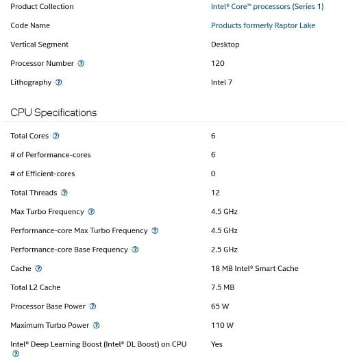 Intel тихо выпустила ещё один процессор семейства Raptor Lake