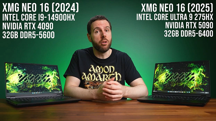 Мобильная видеокарта GeForce RTX 5090M буквально до 3% лучше RTX 4090M  