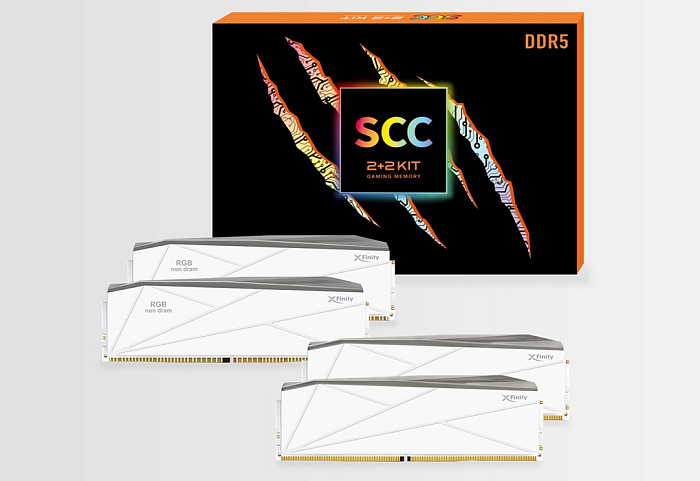V-Color обновила память серии XFinity SCC O CUDIMM RGB Filler Kit до 8800 MT/s  