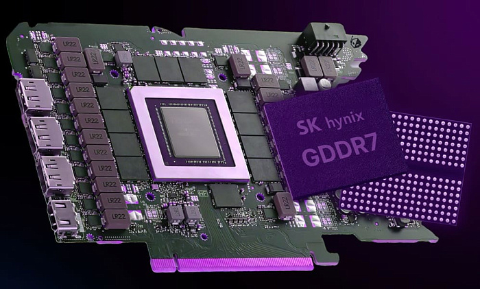 GDDR7 объёмом 3 Гбайта от SK hynix сначала будет использоваться в ускорителях ИИ