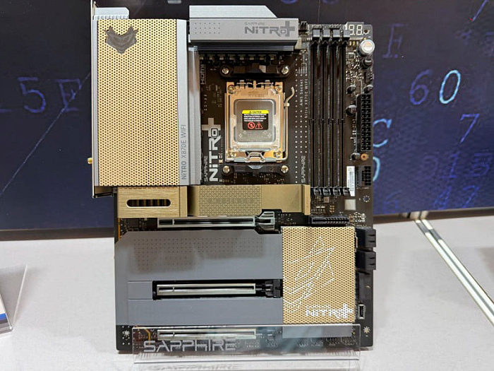 SAPPHIRE NITRO+ X870EA WIFI7 с разъёмом GC-HPWR начала появляться в магазинах
