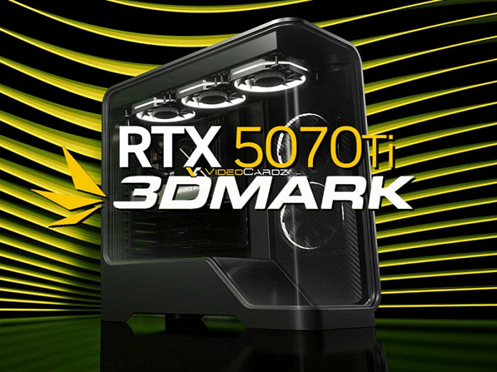 NVIDIA GeForce RTX 5070 Ti всего на 13% отстает от RTX 5080 в новых тестах    