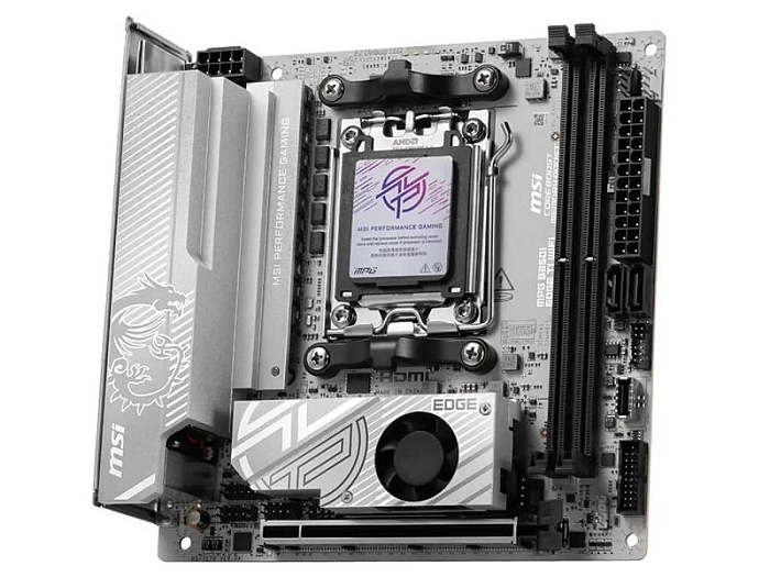 MSI выпустила миниатюрную материнскую плату MPG B850I EDGE TI WIFI