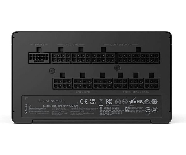 Fractal Design выпустила серию блоков питания Ion 3 Gold Fractal Design выпустила серию блоков питания Ion 3 Gold