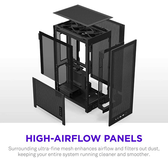 NZXT начала продажи вертикального корпуса H2 Flow и компактного блока питания C850 SFX Gold NZXT начала продажи вертикального корпуса H2 Flow и компактного блока питания C850 SFX Gold